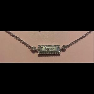 FIRST OFFER GETS IT Beautiful lab created rose quartz “love” bracelet